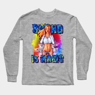 Sound is magic Long Sleeve T-Shirt